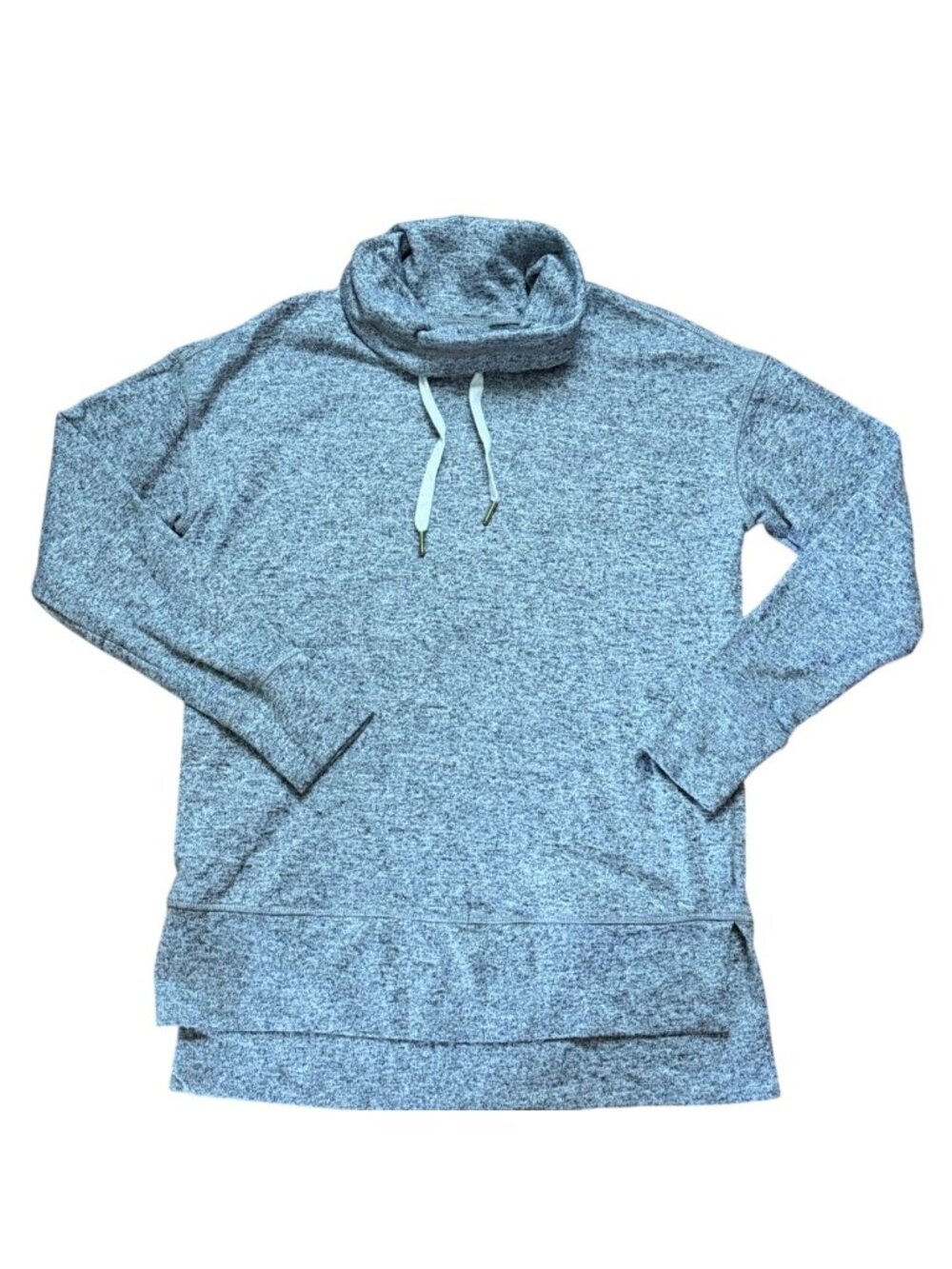 Old Navy Active Womens Mock Neck Athletic Sweatshirt-Gray-Small-GUC